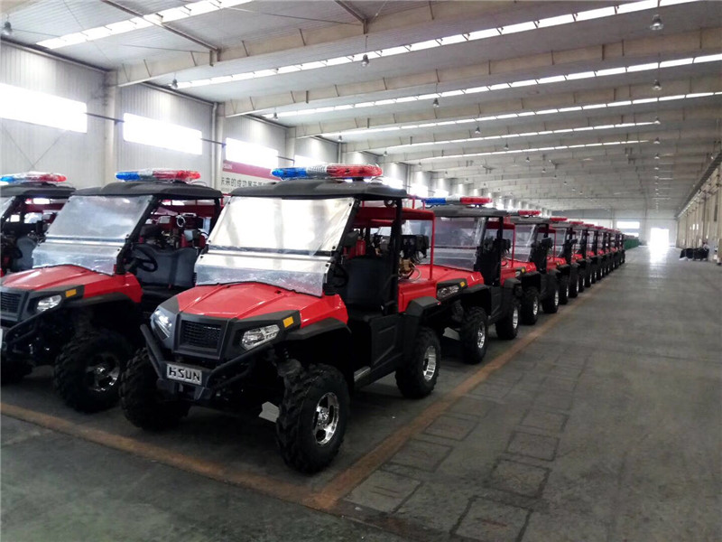 2019.4广东清远市采购消防摩托车