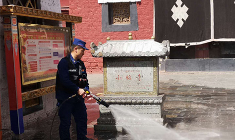 古寺庙高压细水雾灭火系统